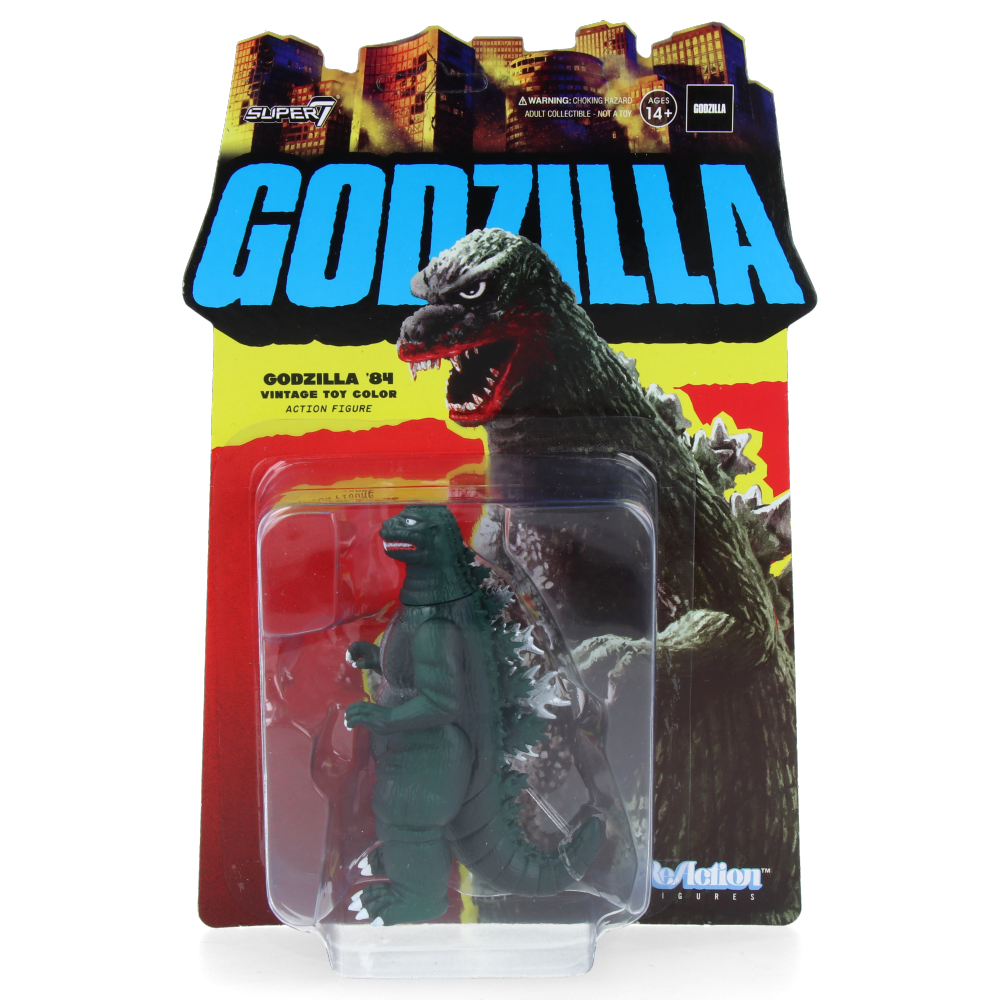 Codzilla 84 Toho ReAction Figures - Godzilla '84 (Toy Recolor) - Super7 figurine
