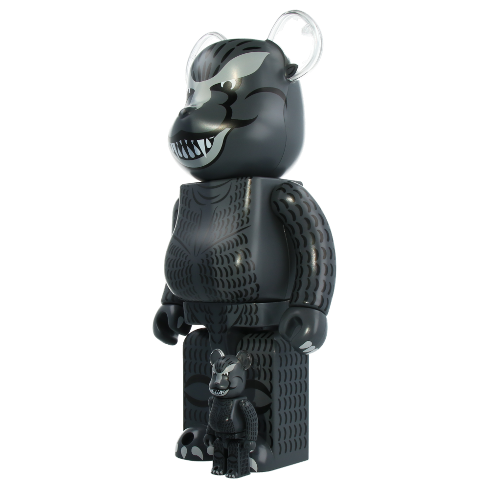 400% + 100% Bearbrick Godzilla (1954)