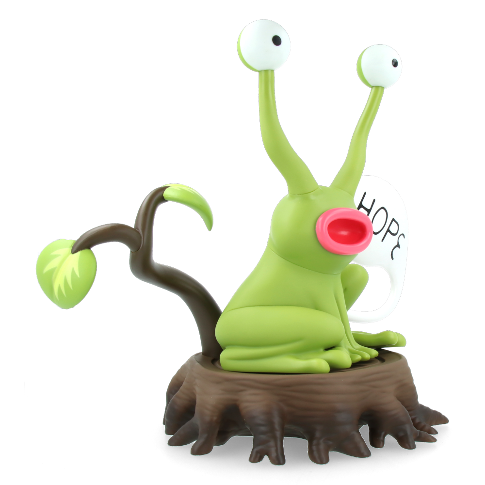 Jeremiah the Innocent Frog Vinyl Sculpture – Hope – Edition.