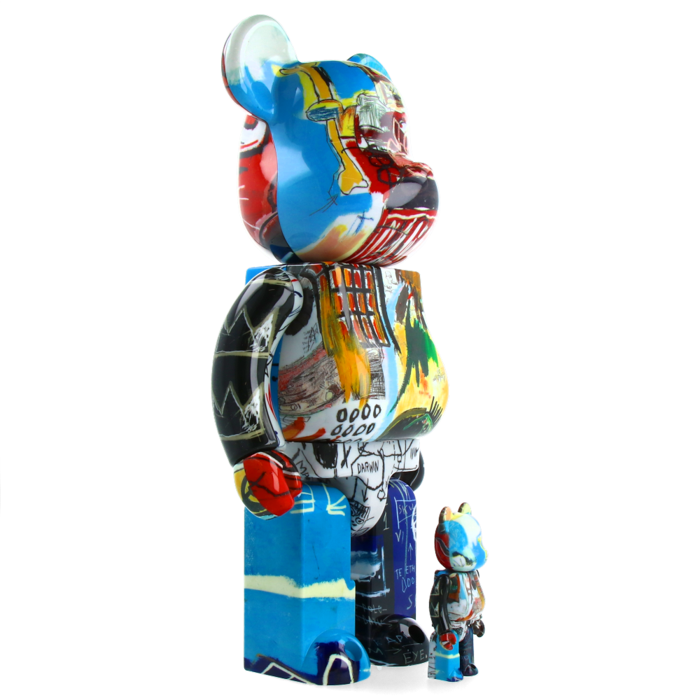 400% + 100% Bearbrick Jean-Michel Basquiat Special