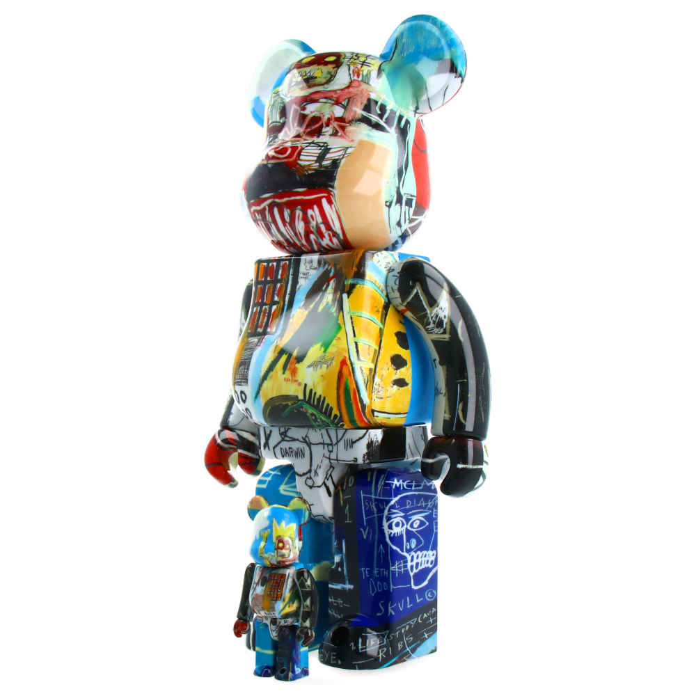 400% + 100% Bearbrick Jean-Michel Basquiat Special