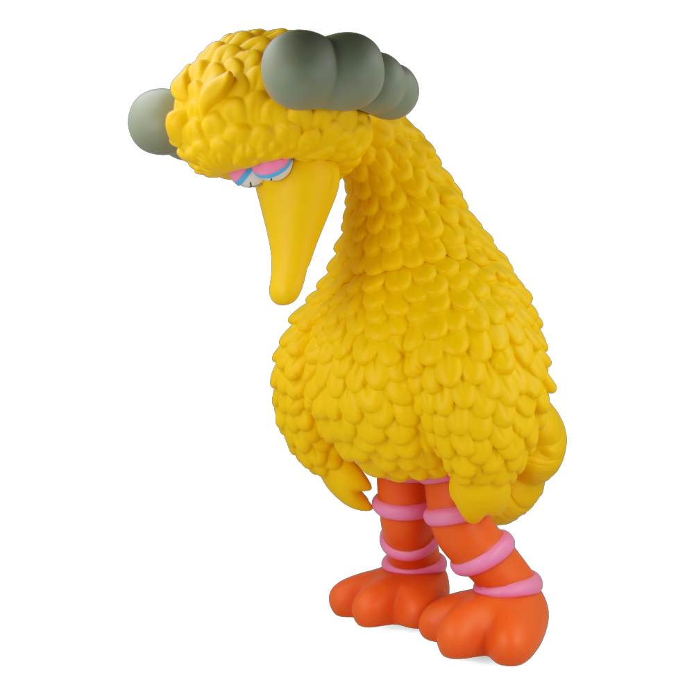 Kaws & Sesame Street - Big Bird Figure