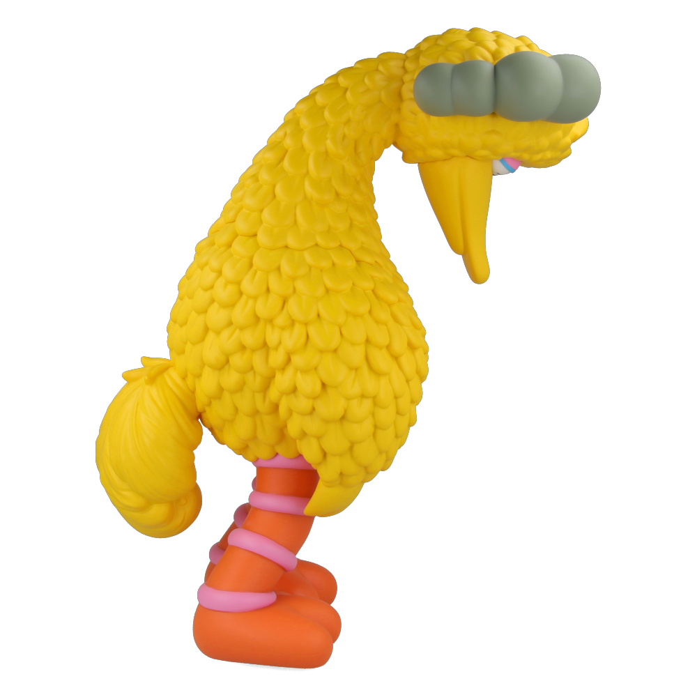Kaws & Sesame Street - Big Bird Figure