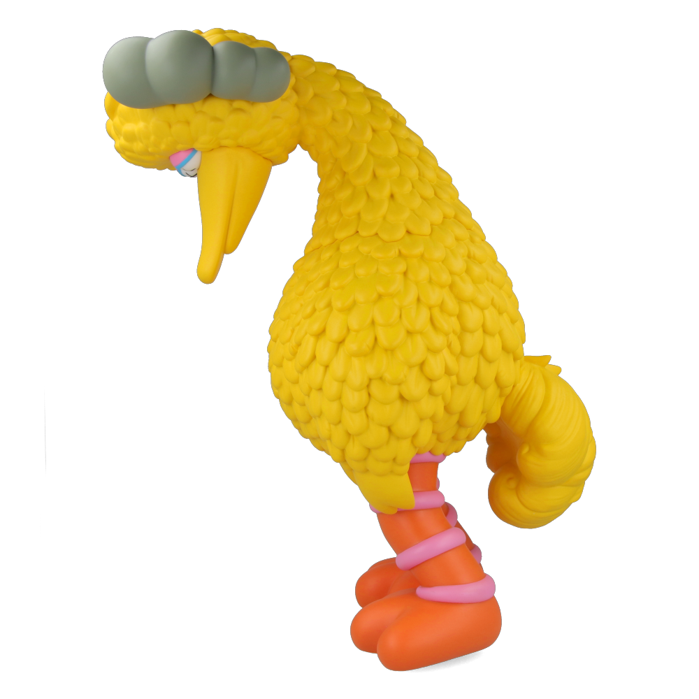 Kaws & Sesame Street - Big Bird Figure