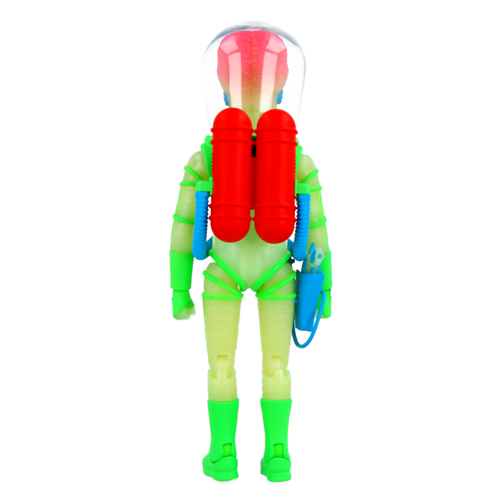 Martian (Invasion Begins, Glow) - Mars Attack ULTIMATES! Wave 2