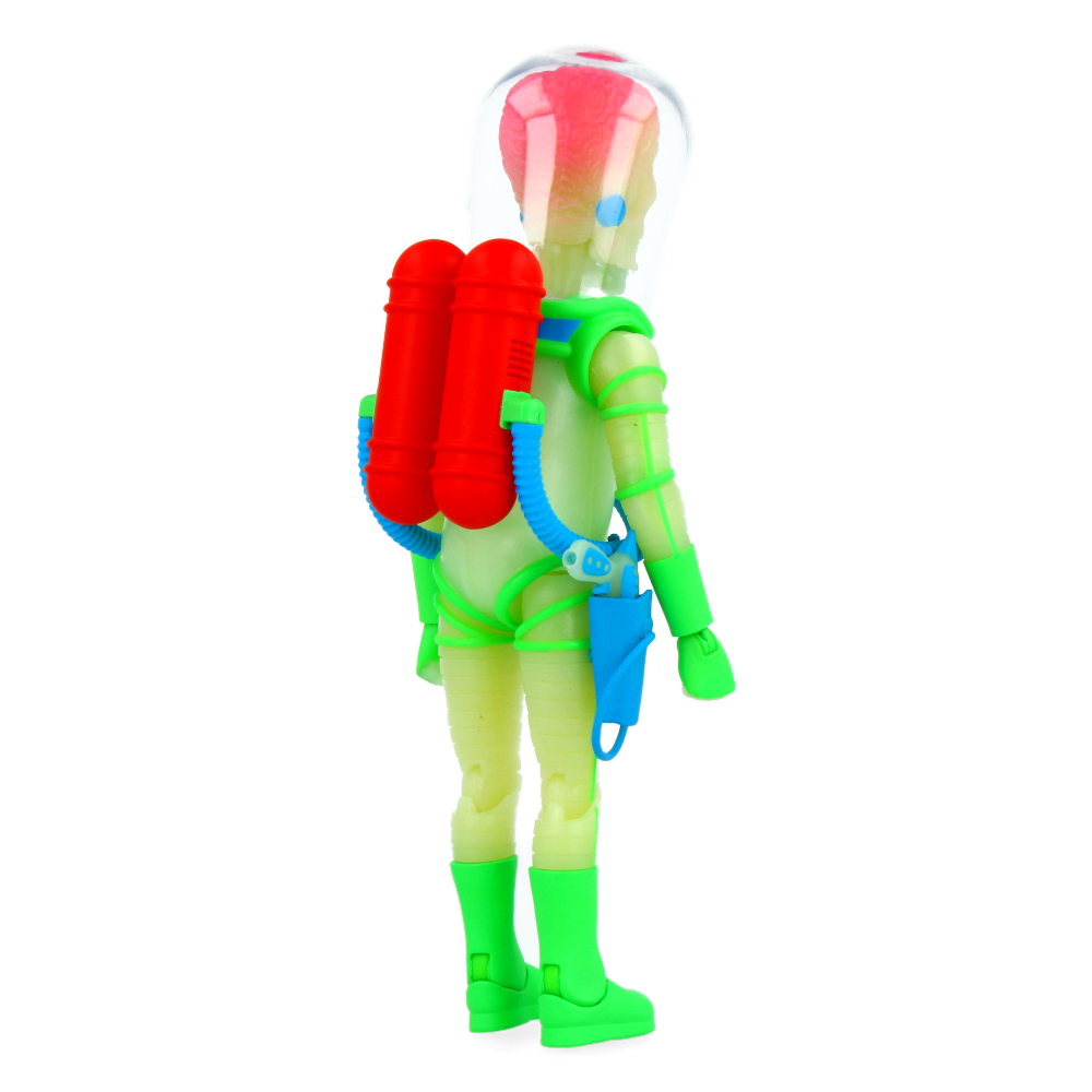 Martian (Invasion Begins, Glow) - Mars Attack ULTIMATES! Wave 2