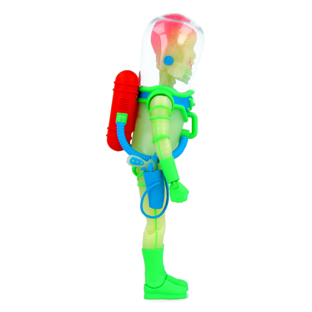 Martian (Invasion Begins, Glow) - Mars Attack ULTIMATES! Wave 2
