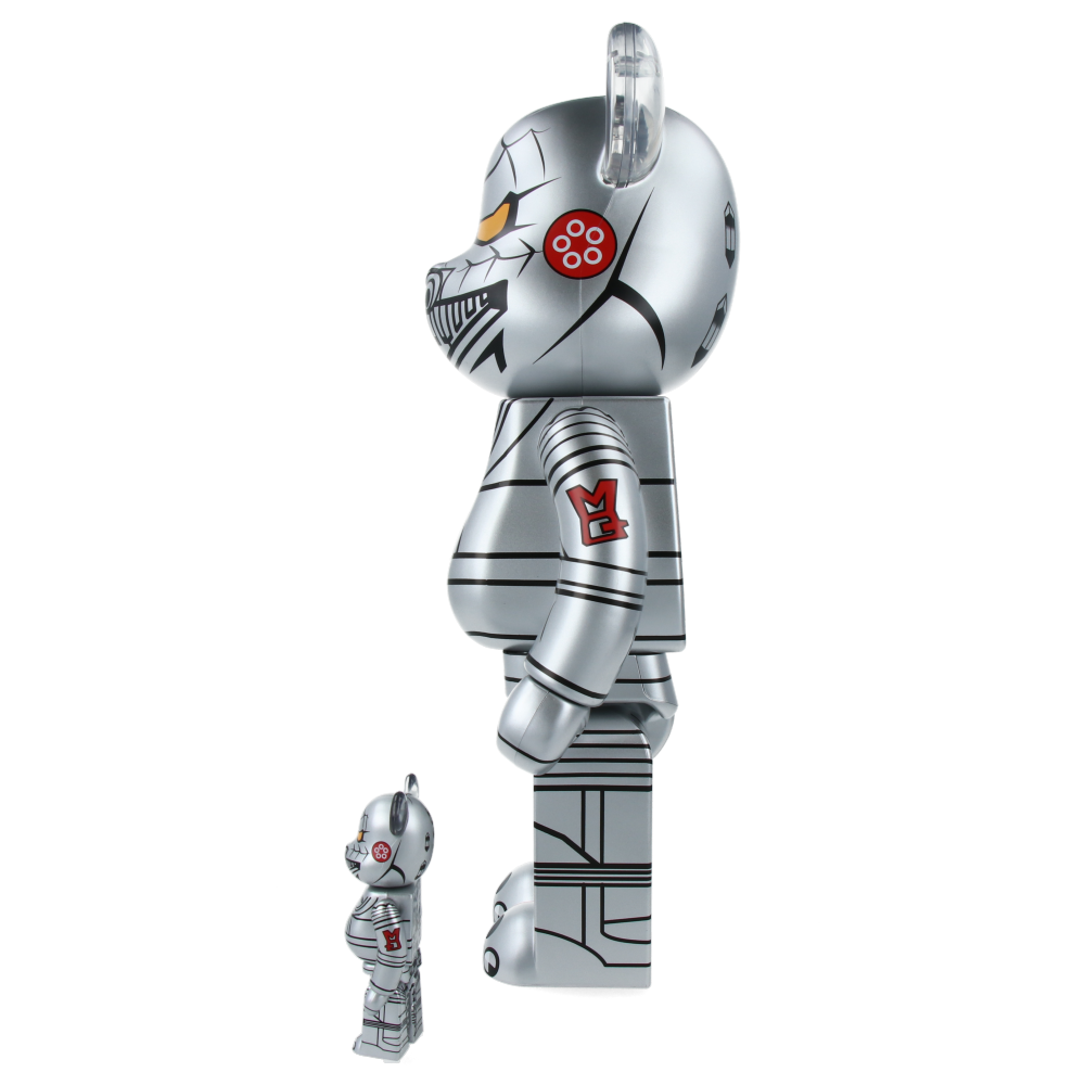 400% + 100% Bearbrick Mechagodzilla (1974)