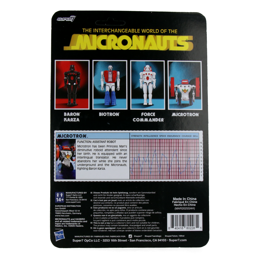 Micronauts ReAction+ Wave 2 - Microtron