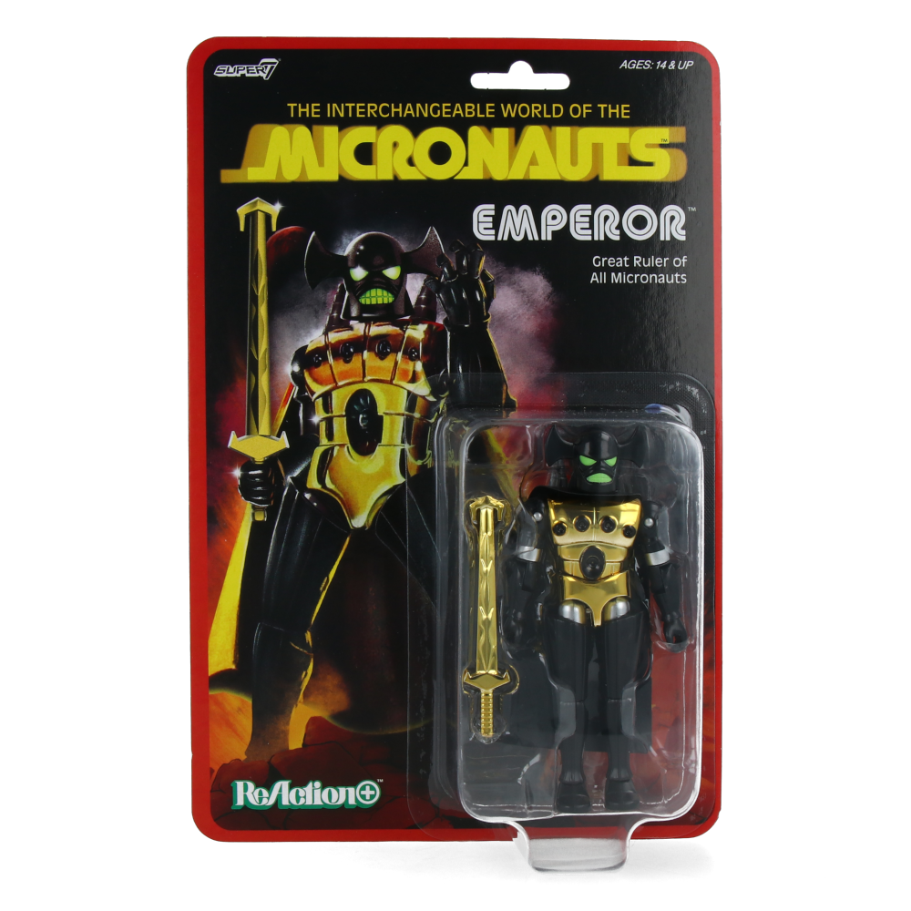 Micronauts ReAction+ Wave 3 - Emperor