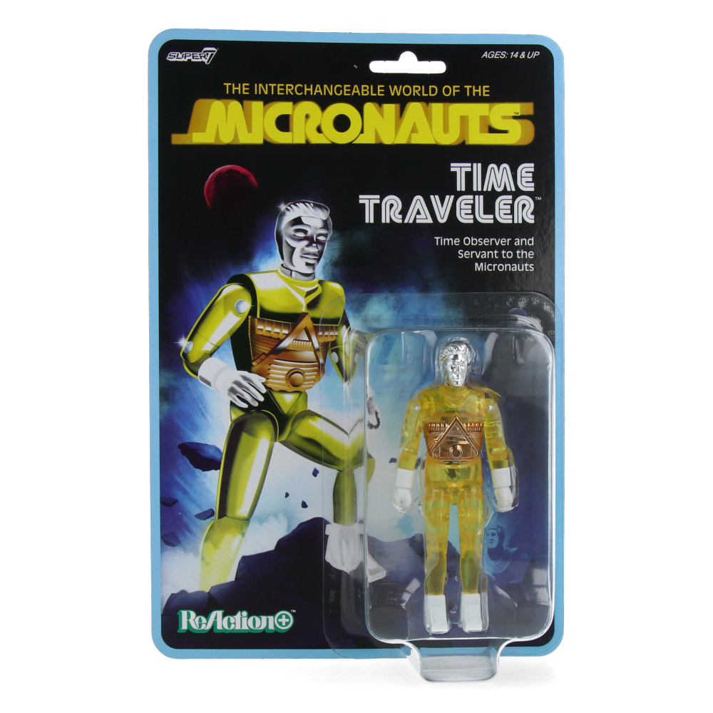 Micronauts ReAction+ Wave 3 - Time Traveler (Translucent Yellow)