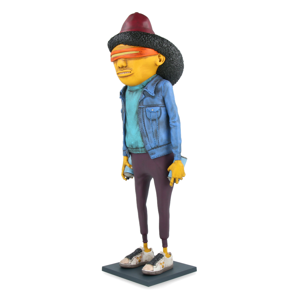 The Giant by OSGEMEOS (Light Blue Version)