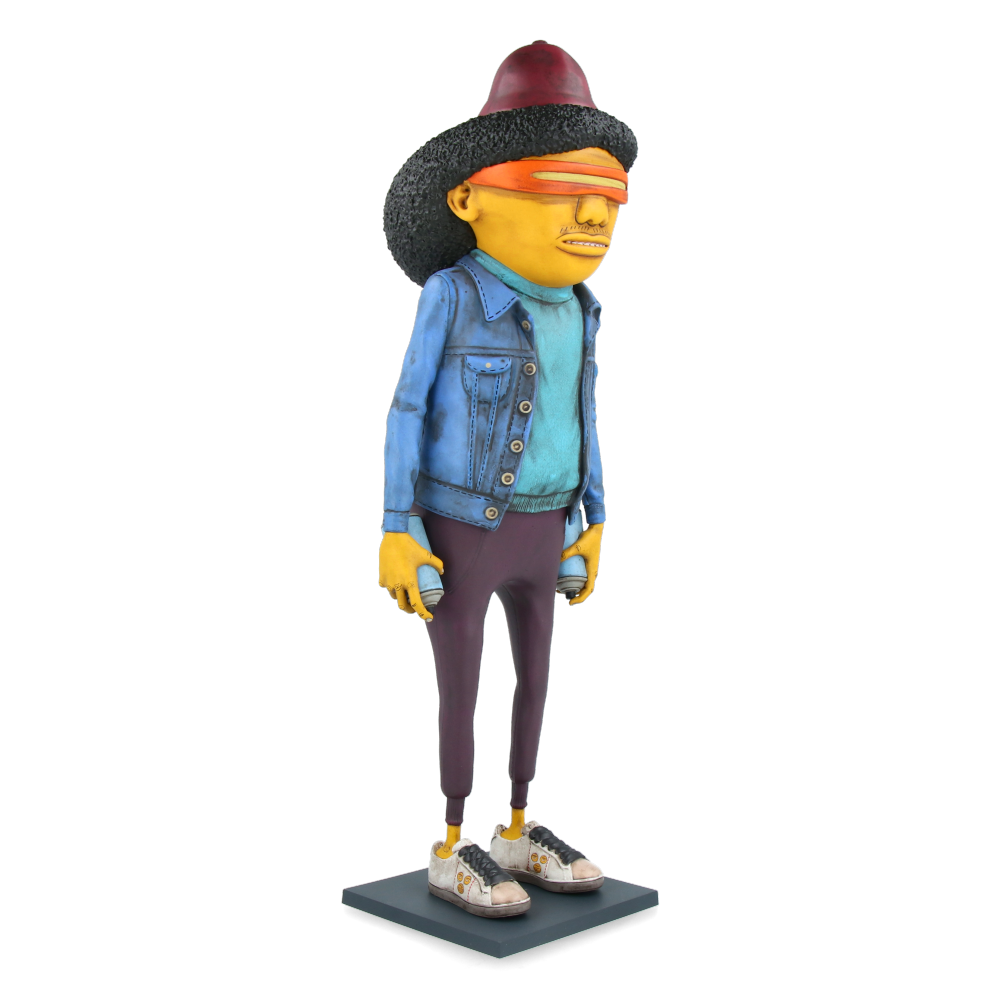The Giant by OSGEMEOS (Light Blue Version)