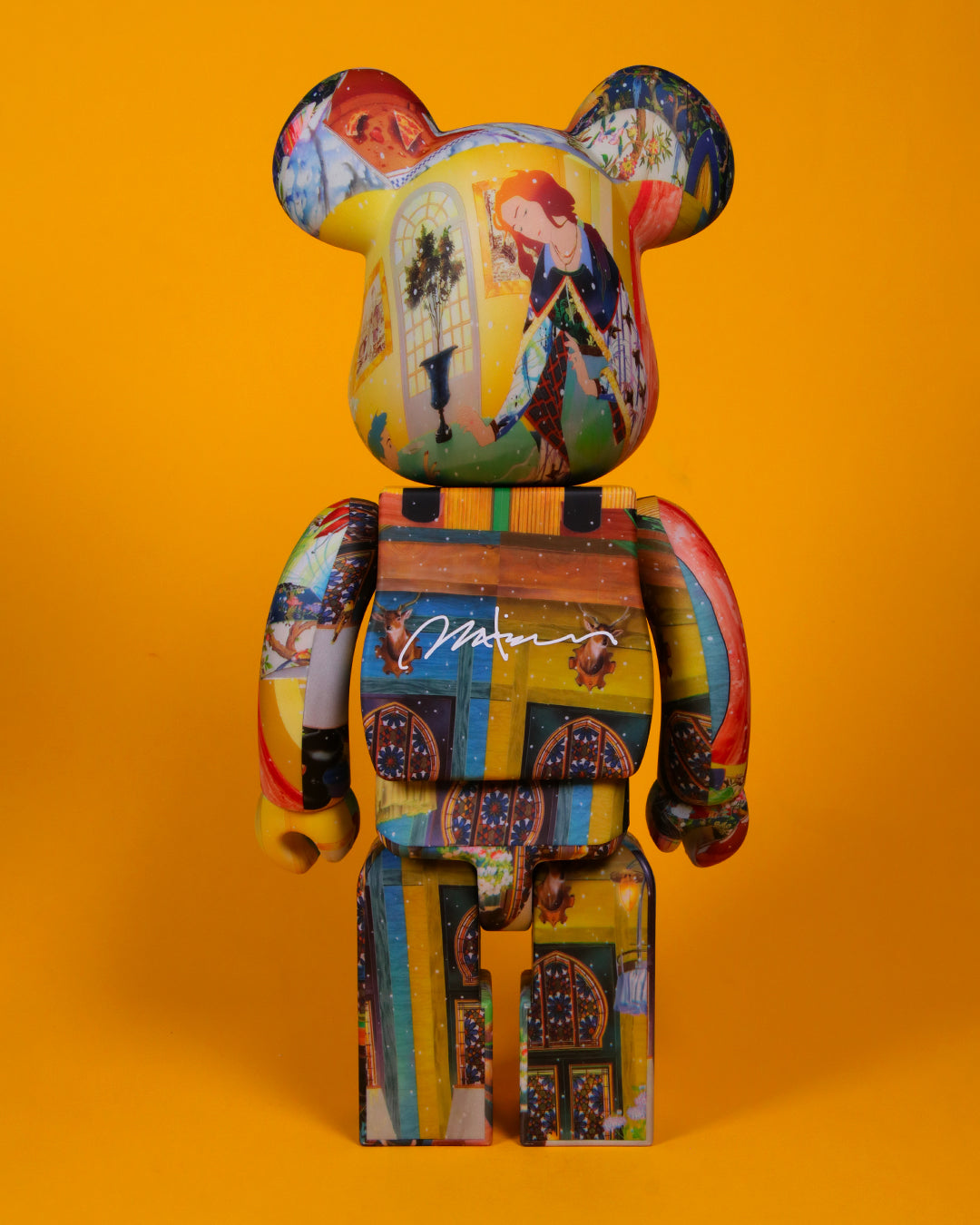 400% + 100% Bearbrick Tomakazu Matsuyama