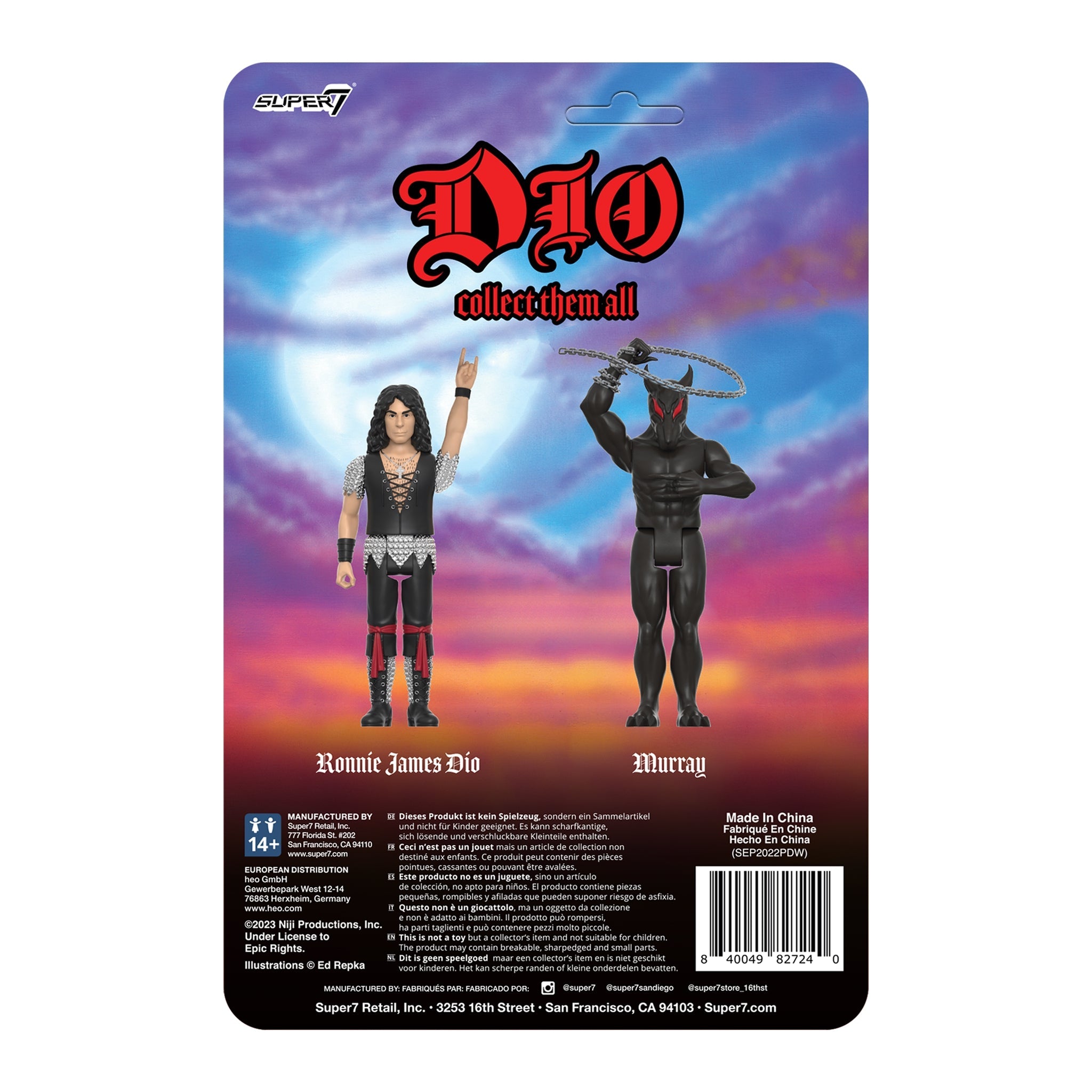 DIO - Ronnie James Dio - ReAction Figures