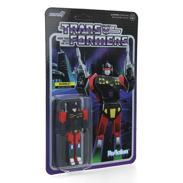 Rumble (Red) - Transformers wave 8 - ReAction Figures