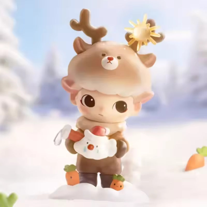 Dimoo Letters From Snowman Series Figures