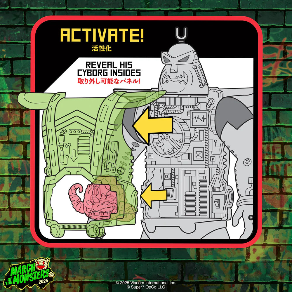 Krang Android (Clear) - TMNT Super Cyborg