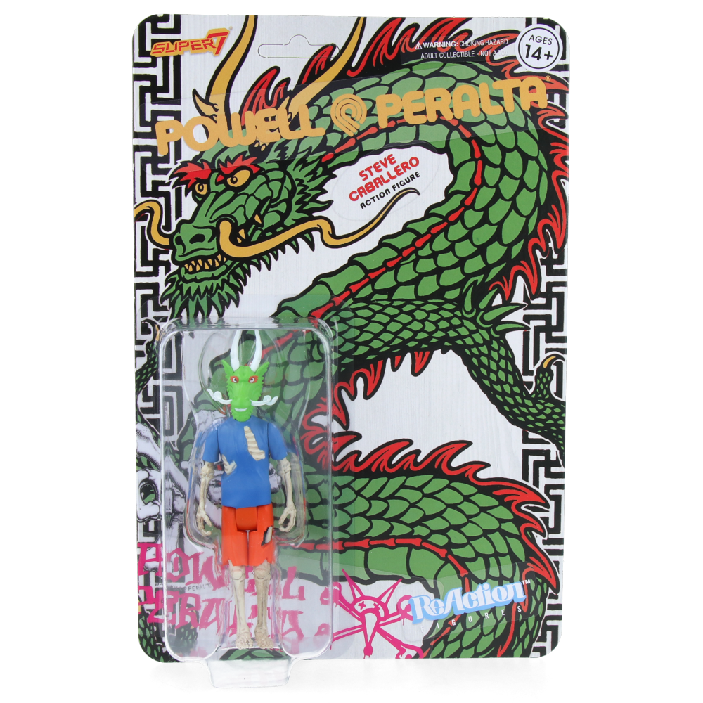 Powell-Peralta - ReAction Figure Wave 03 - Steve Caballero (Chinese Dragon)