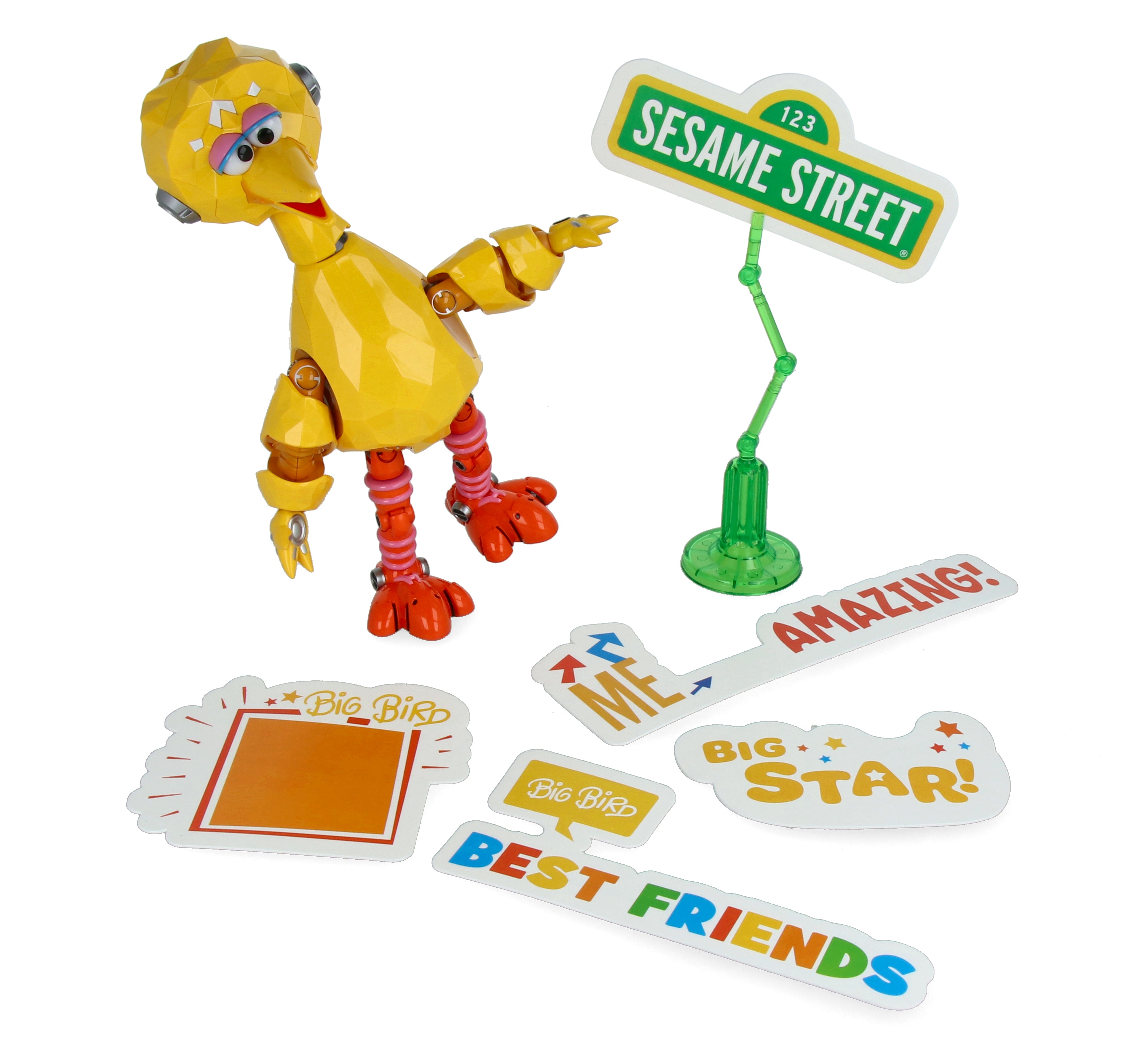 Sesame Street : Cookie Monster, Big Bird, Elmo (DX Ver.) - Carbotix
