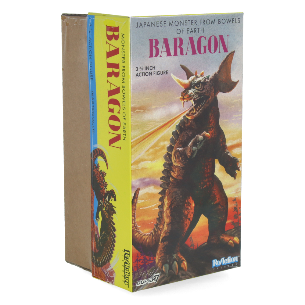 Baragon (Marusan Tin) - Toho ReAction Figures Wave 1 (Retro Tin)