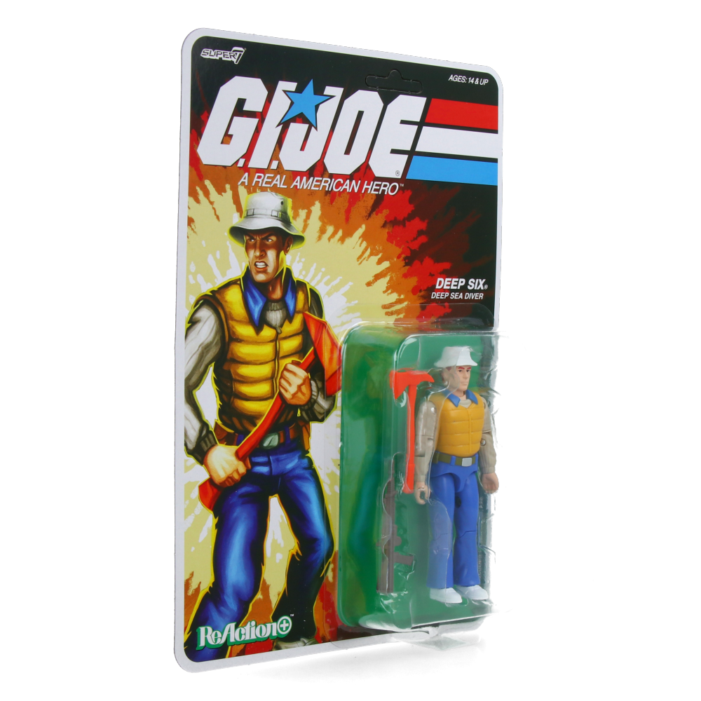 G.I. Joe ReAction+ Wave 9 - Deep Six (Comic)