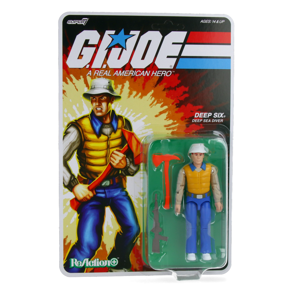 G.I. Joe ReAction+ Wave 9 - Deep Six (Comic)