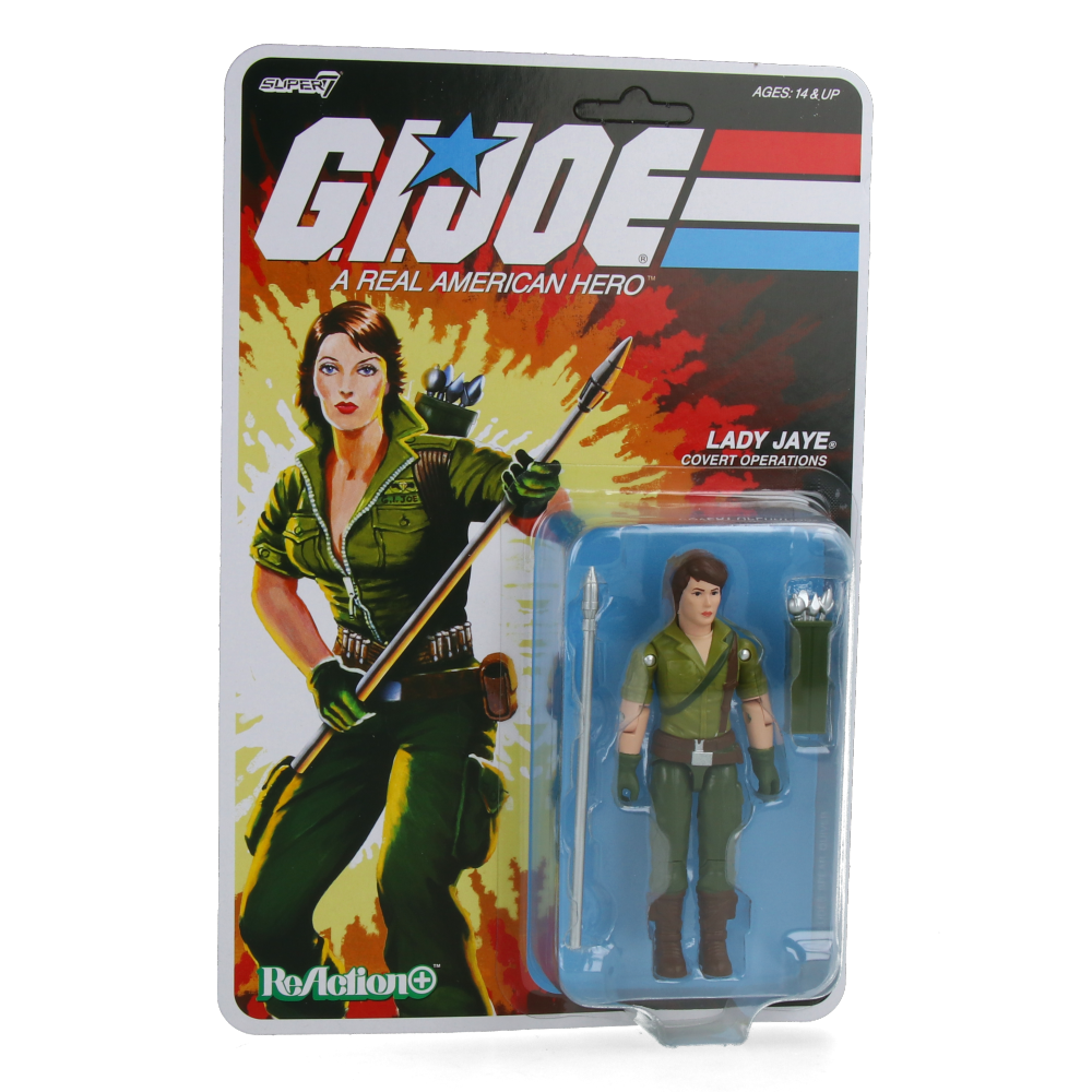 G.I. Joe ReAction+ Wave 9 - Lady Jaye (Cartoon)