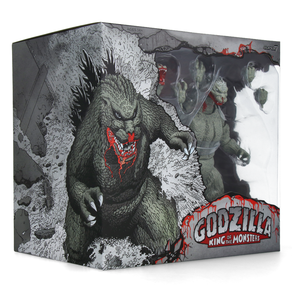 Godzilla 1989 (Greyscale Comic Book - Thirsty for Blood) - Toho ULTIMATES!