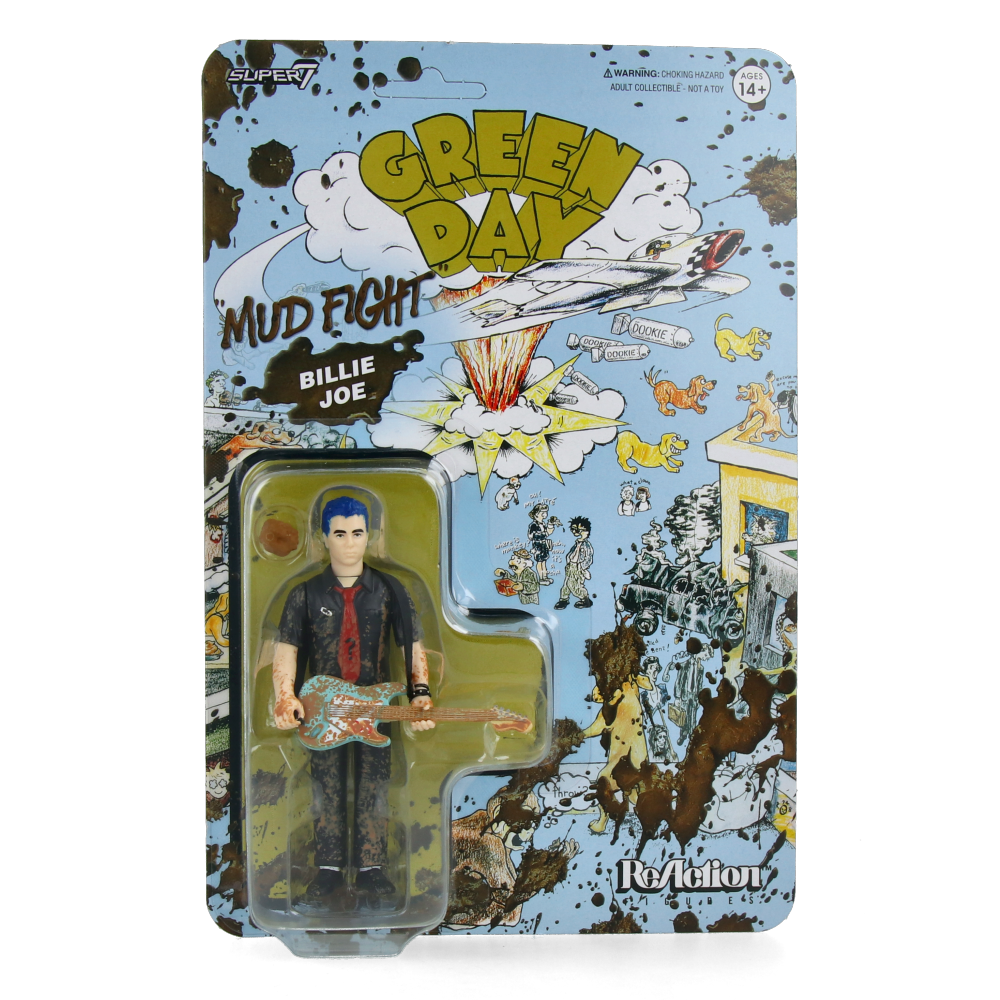 Billie Joe Armstrong - Green Day ReAction Figures Wave 1 (Mud Fight)
