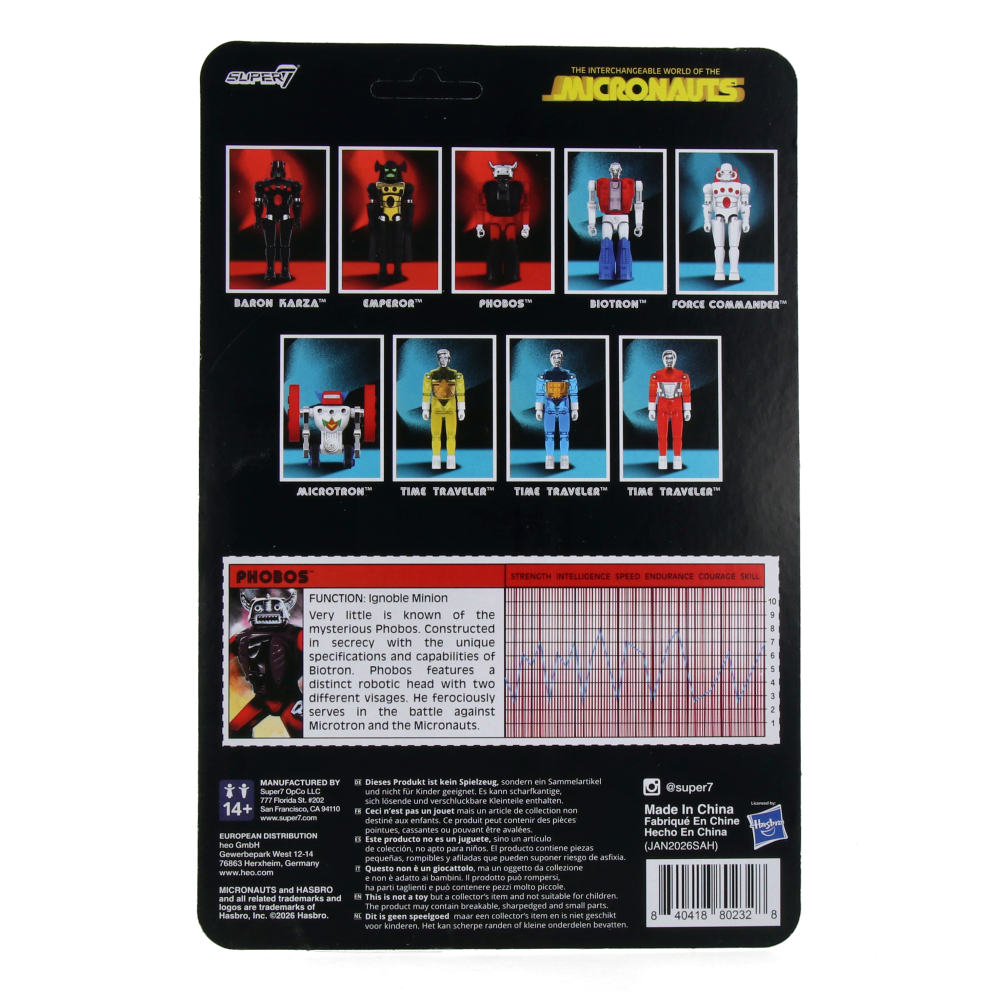 Micronauts ReAction+ Wave 4 - Phobos