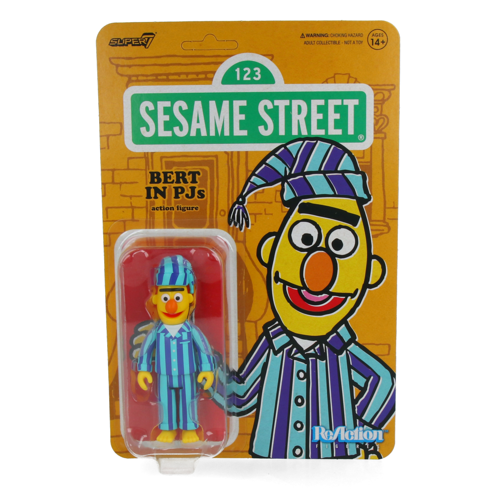 Sesame Street ReAction Figures Wave 6 - Bert (PJs)