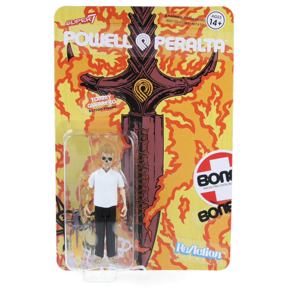 Powell-Peralta - ReAction Figure Wave 3 - Tommy Guerrero Flaming Dagger (SF Downhill)