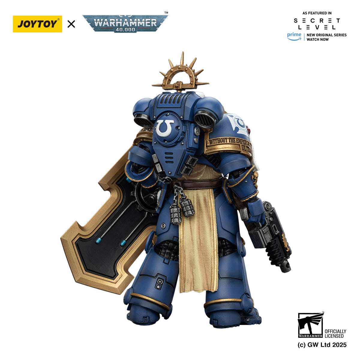 Ultramarines
Levantus
with Power Sword, Stormshield and Bolt Pistol