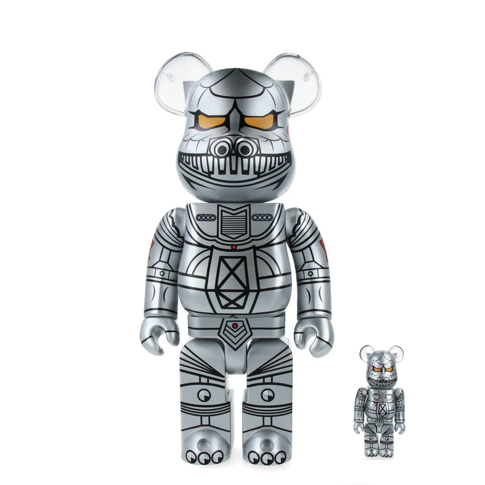 400% + 100% Bearbrick Mechagodzilla (1974)