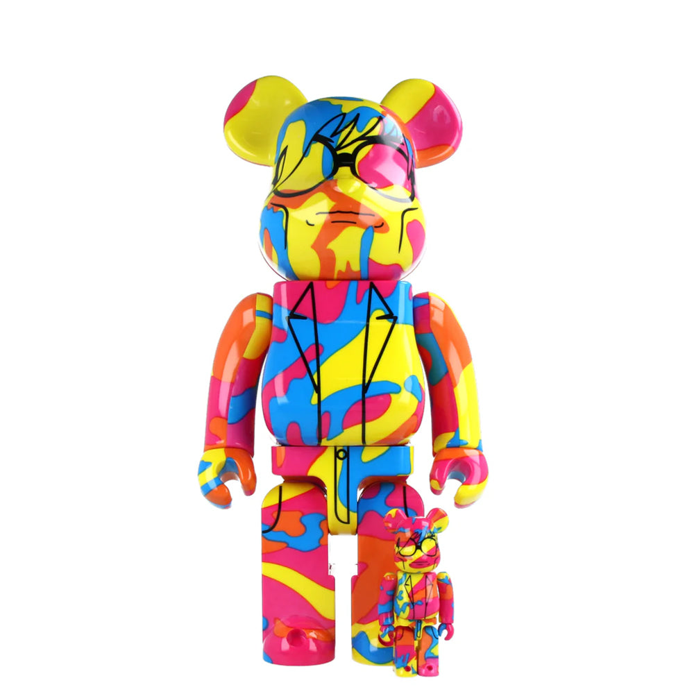 400% + 100% Bearbrick Andy Warhol Special