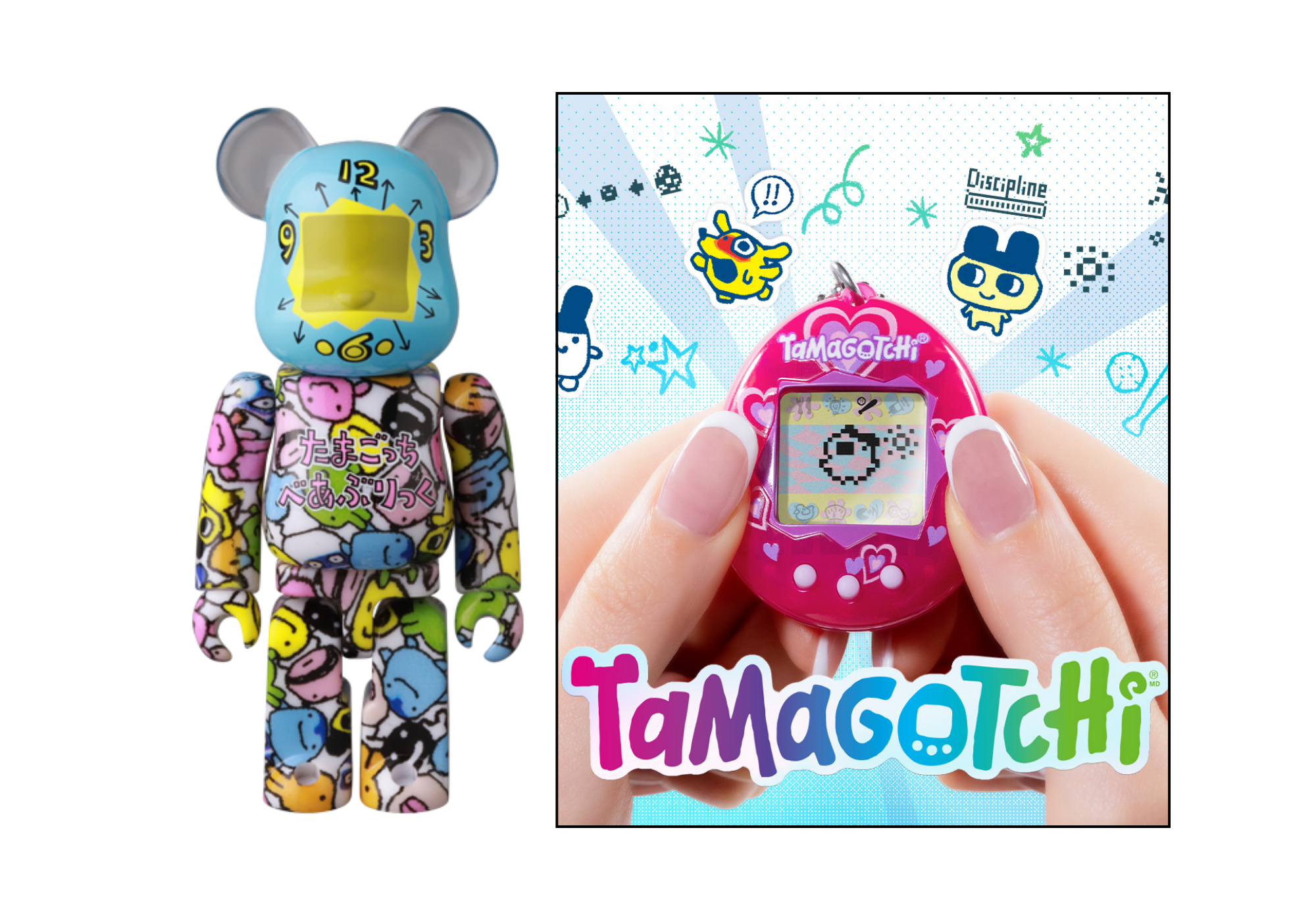 Medicom Toy, Bearbrick Series 51 - Artist, Tamagotchi