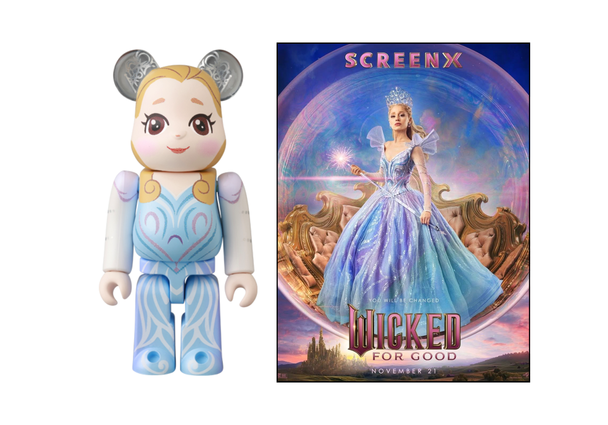 Medicom Toy, Bearbrick Series 51 - Cute, Wicked Glenda