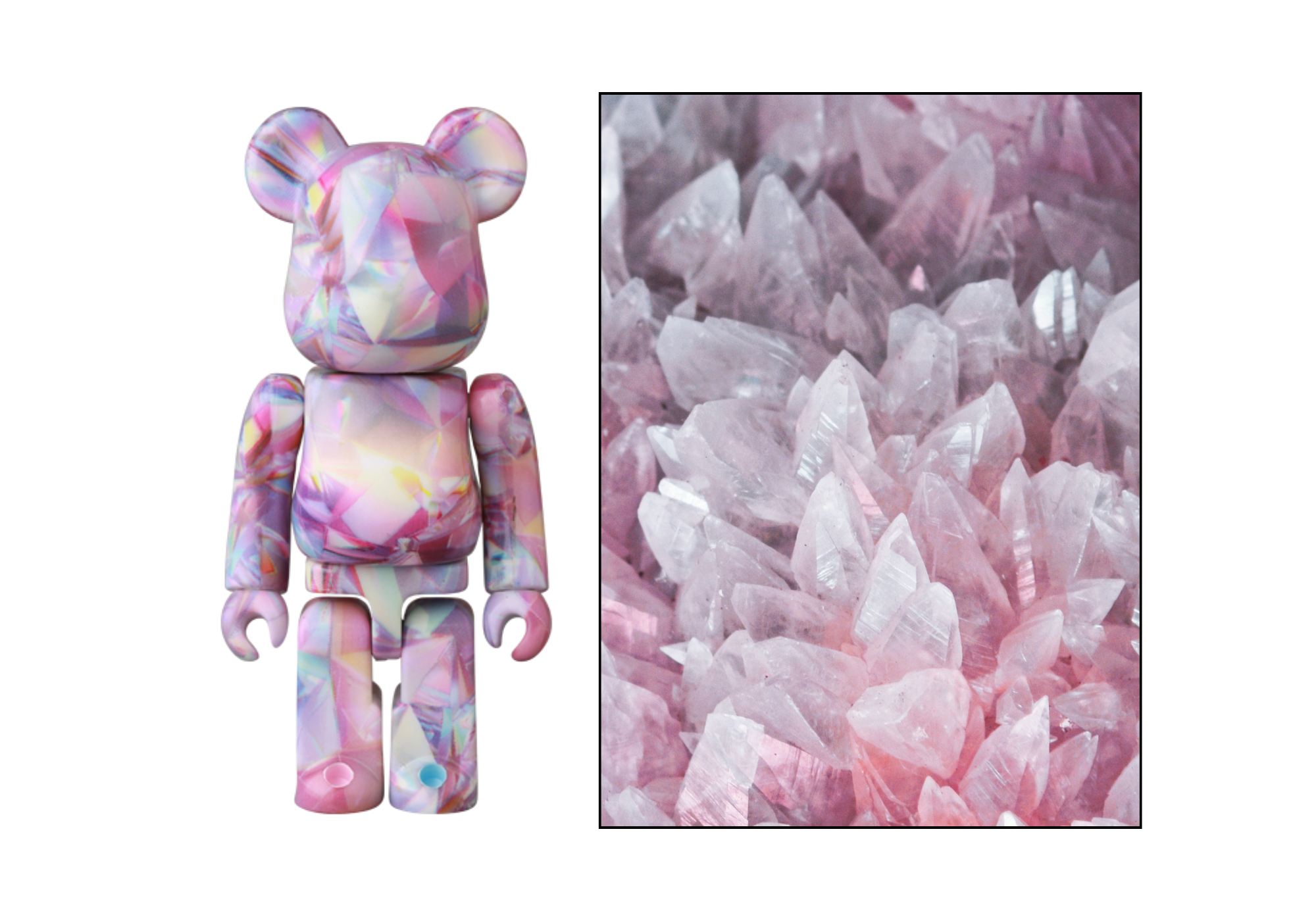 Medicom Toy, Bearbrick Series 51 - Jellybean, Crystal