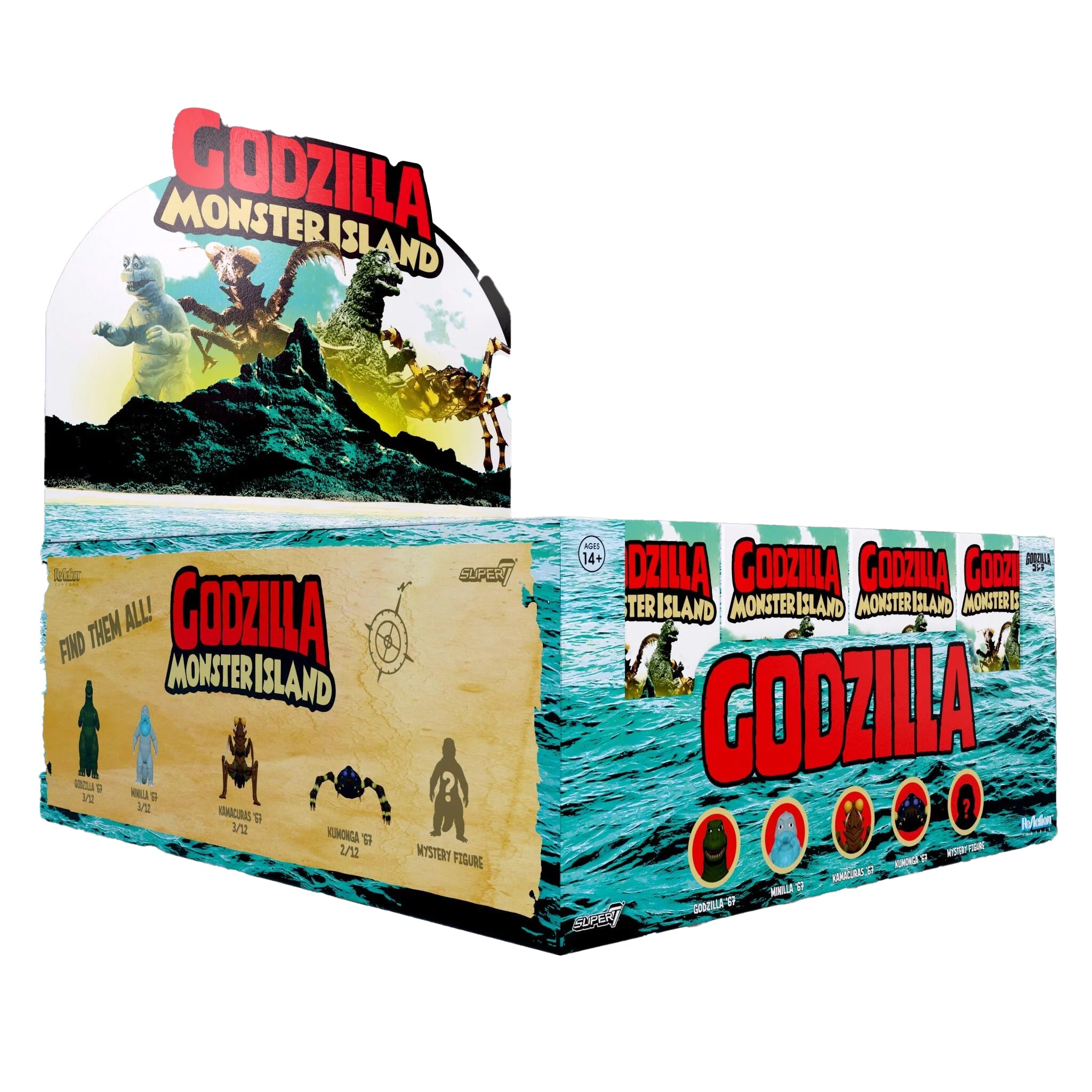 Showa Monster Island - Toho Blind Box Wave 13
