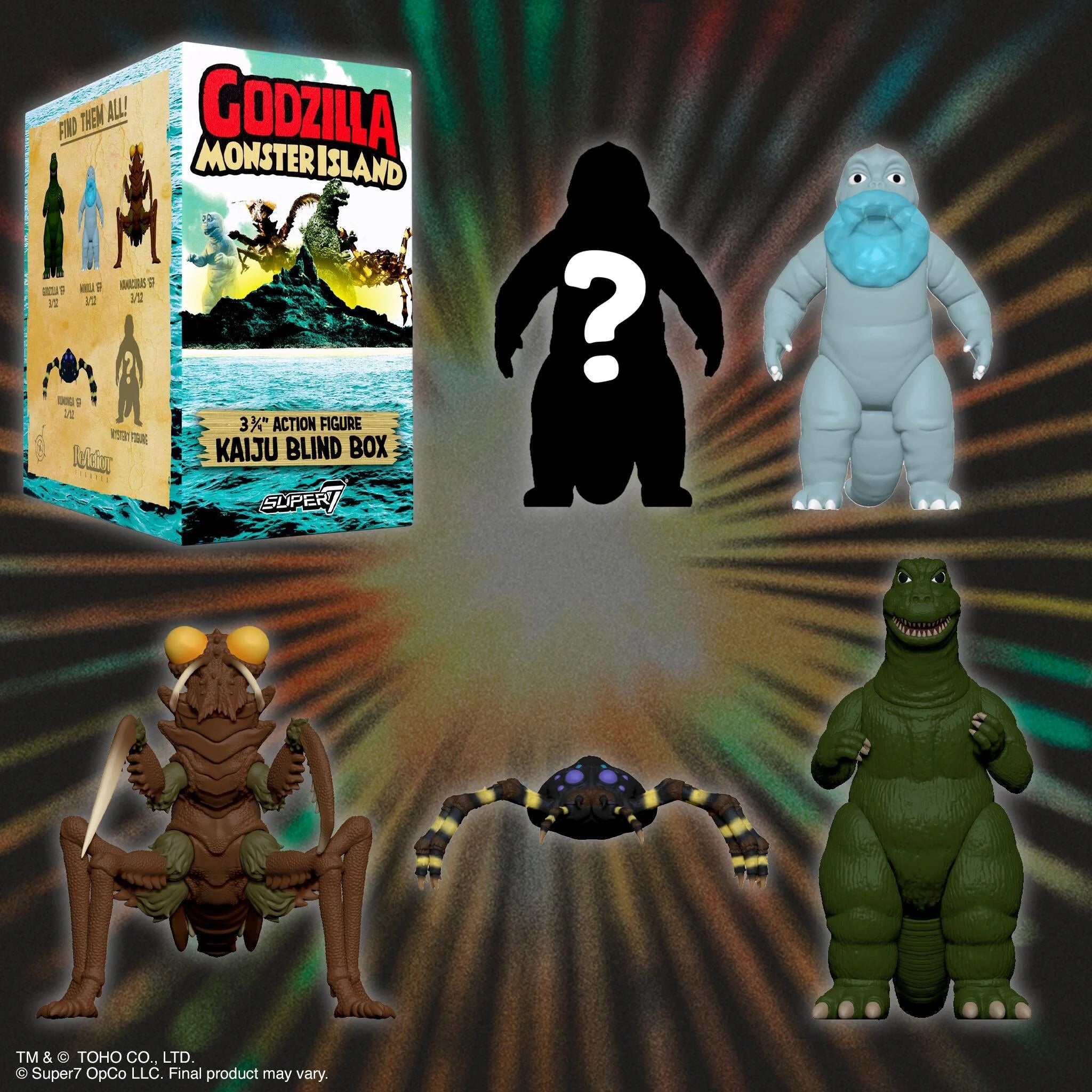 Showa Monster Island - Toho Blind Box Wave 13