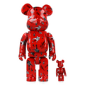 400% + 100% Bearbrick BUCK-TICK Hisashi Imai Red Ver. - Medicom Toy Figure