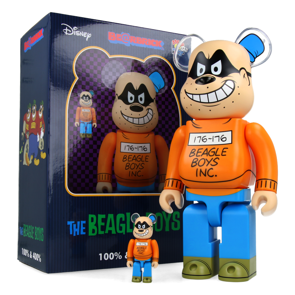 400% + 100% Beabrick Beagle Boy - Medicom Toy Figure