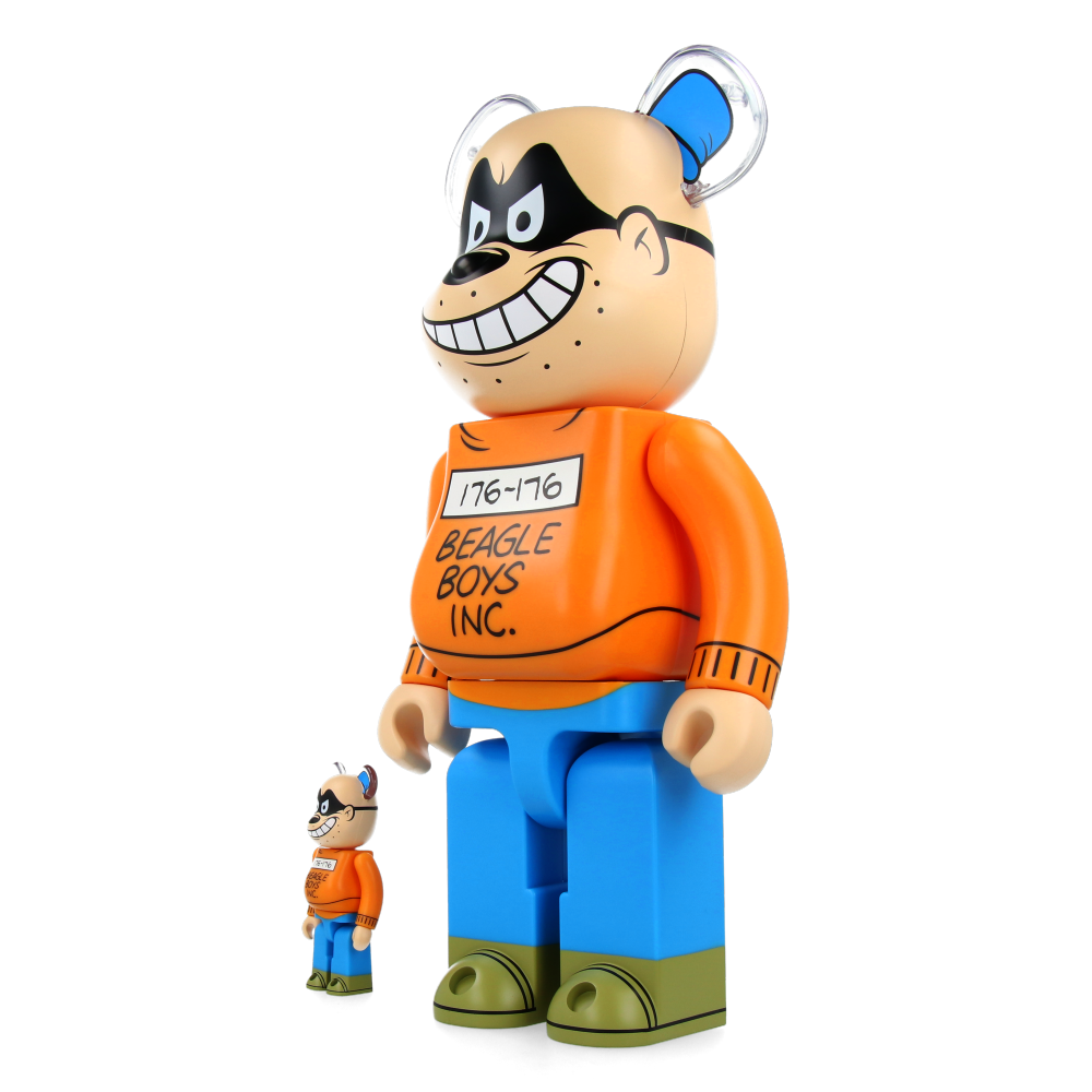 400% + 100% Beabrick Beagle Boy - Medicom Toy Figure