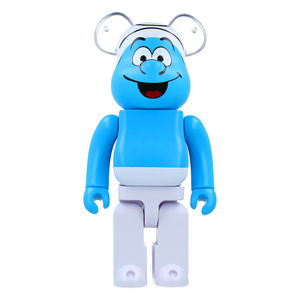 400% Bearbrick Smurf - Medicom Toy Figure