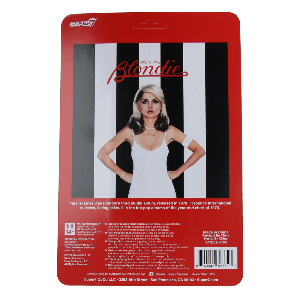 Debbie Harry (Parallel Lines) - Blondie ReAction Figures