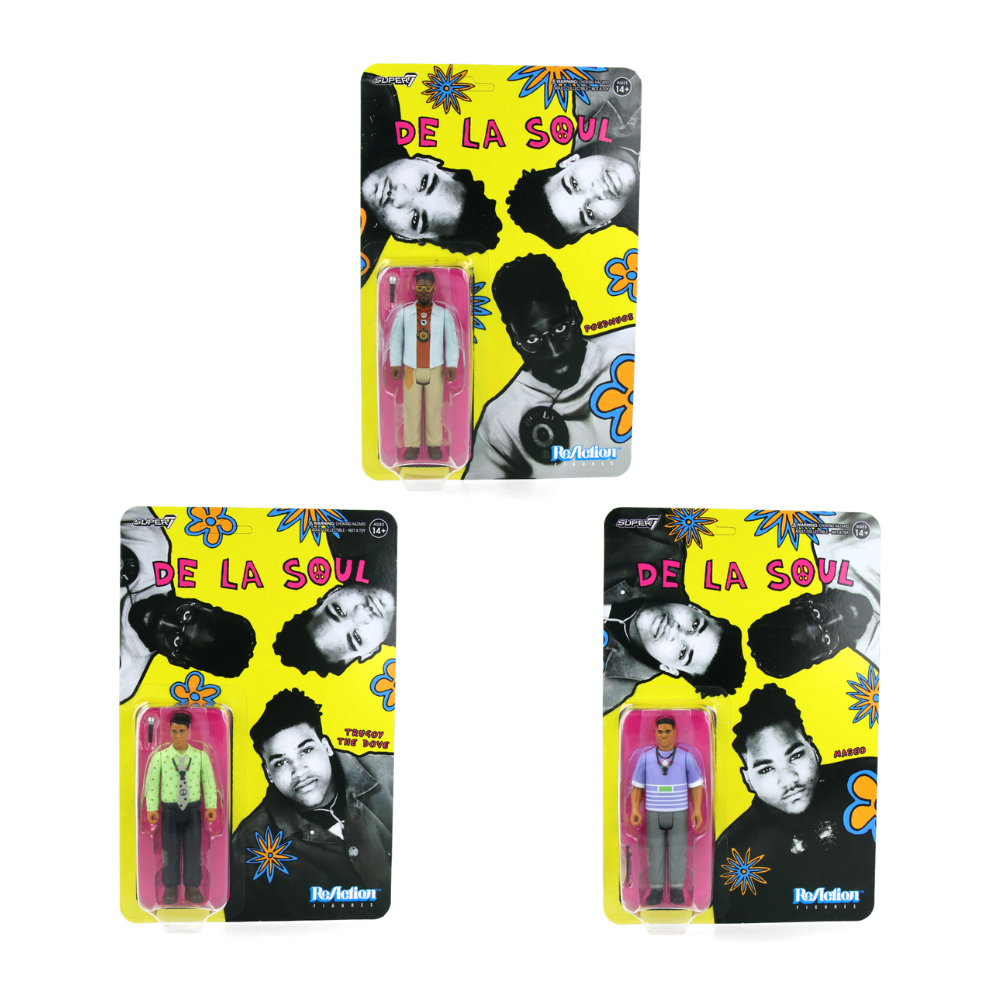 Bundle De La Soul ReAction Figures Wave 1 - Me, Myself & I