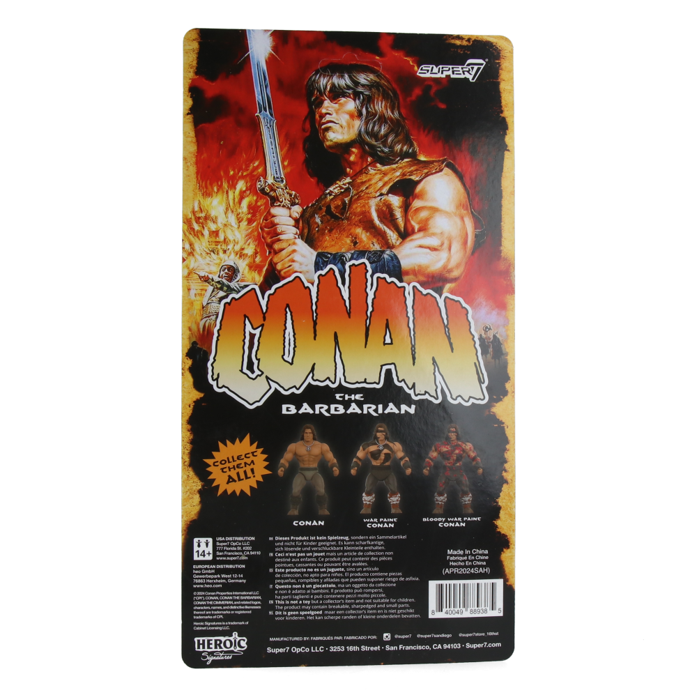 Conan (War Paint) - Conan the Barbarian - Vintage Figures Wave 2