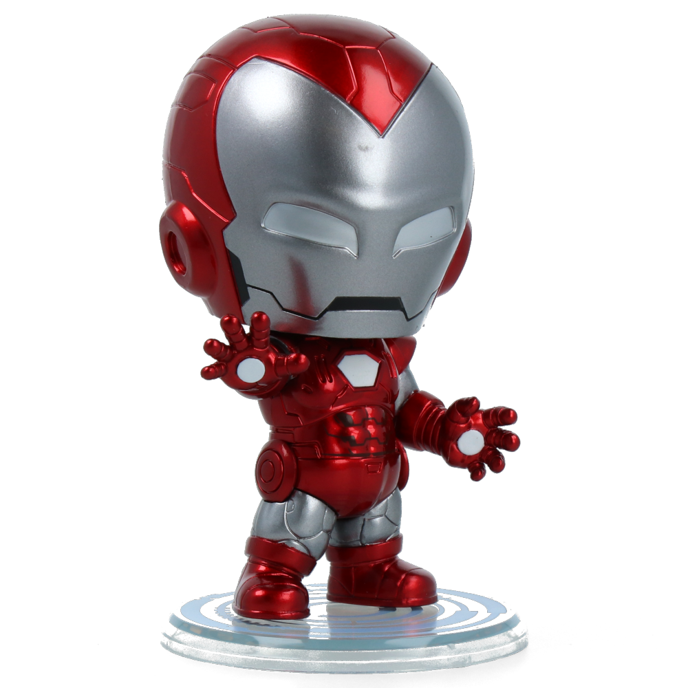 Marvel Comics - Figurine Cosbaby (S) Iron Man (Silver Centurion Armor)