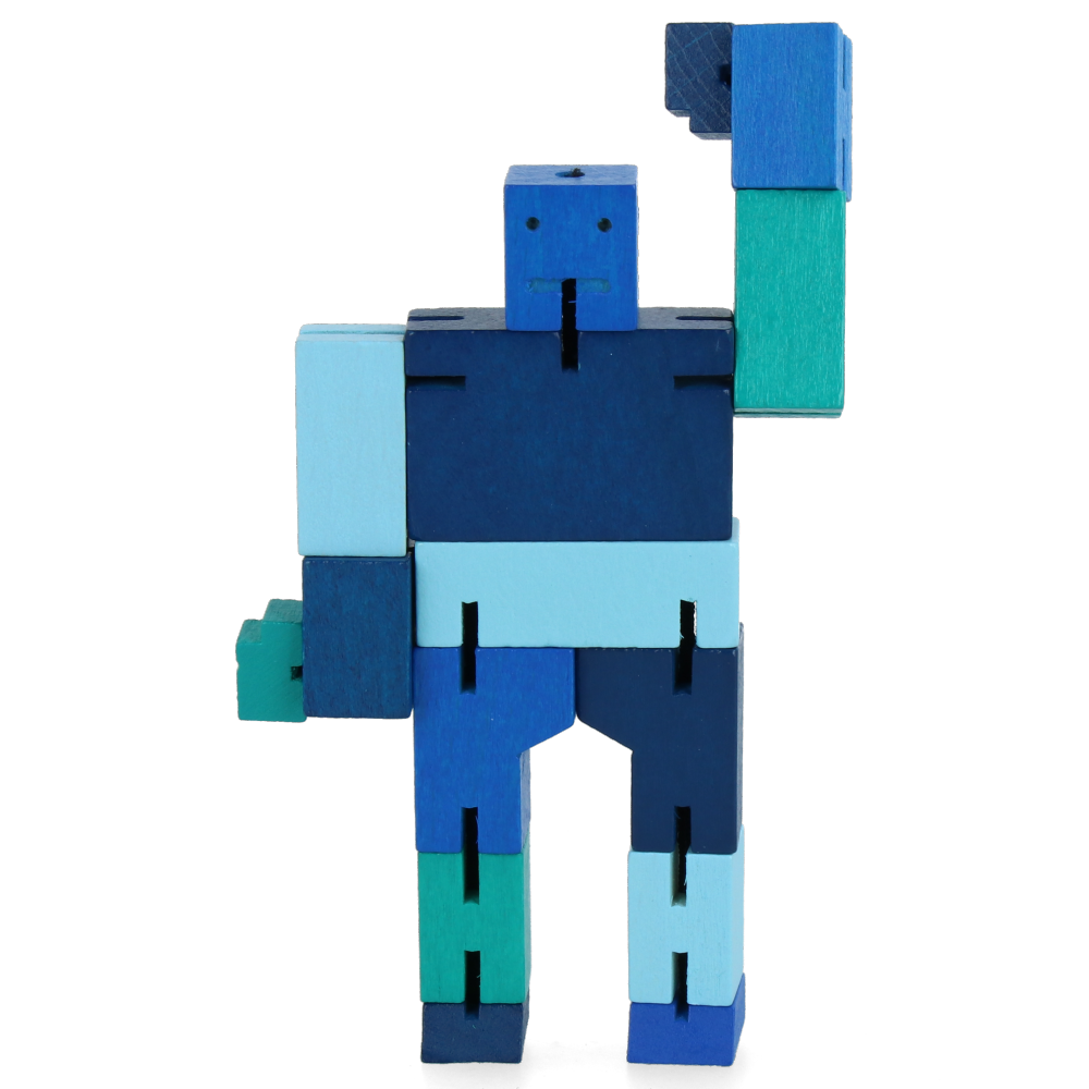 Cubebot - Micro - Blue Multi - Areaware